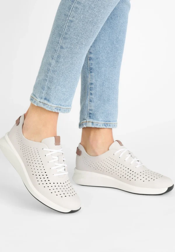 Clarks Un Rio Tie – Baskets Basses – White boutique en ligne france 1