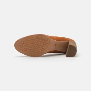 Top ventes Clarks Freva Court – Escarpins À Talons Hauts – Caramel 16