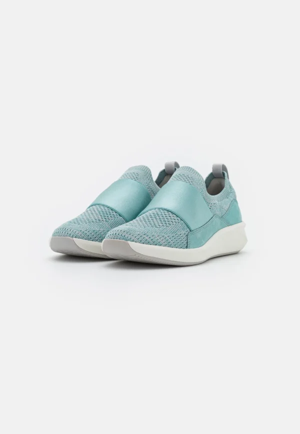 Clarks Rio – Baskets Basses – Turquoise Livraison rapide 4