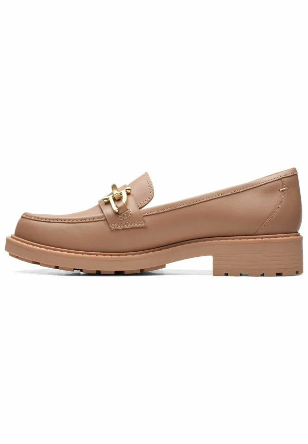 vente en ligne pas cher Clarks Mocassins – Praline Leather 1