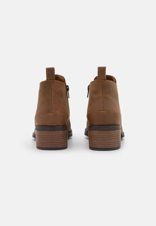 Clarks Memi Zip – Boots À Talons – Marron marques pas cher 5