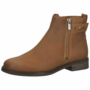 Clarks Boots À Talons – Dark Tan Lea boutique paris 13