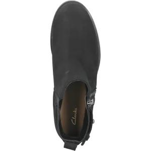 outlet soldes Clarks Originals Memi Lo – Boots À Talons – Schwarz 8