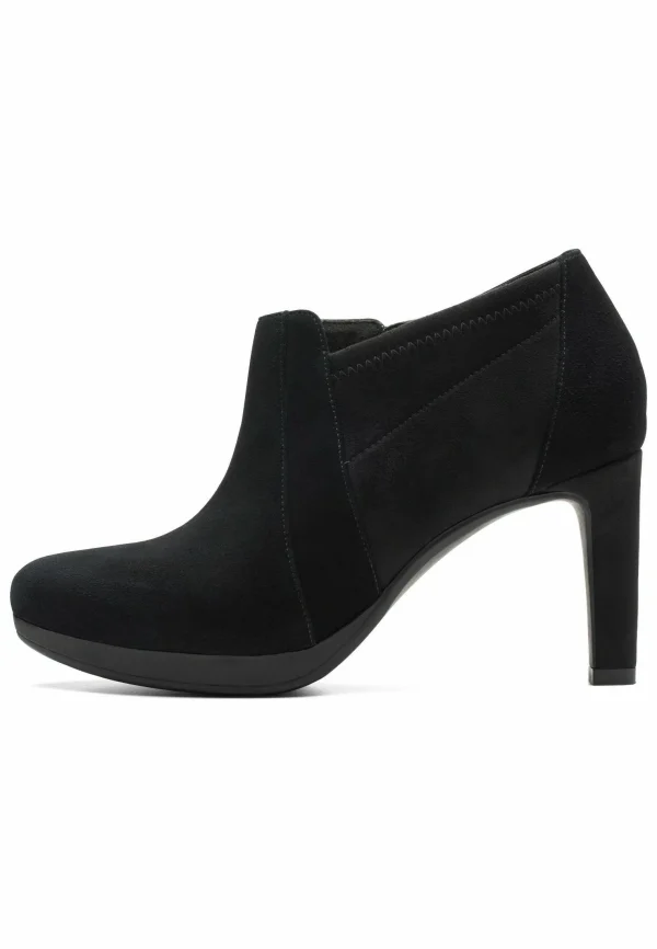 Clarks Bottines À Talons Hauts – Black Sde soldes ligne 1