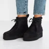 Clarks Originals Wallabee Craft – Bottines À Plateau – Black magasin 20