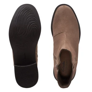 Clarks Maye – Santiags – Light Brown en promotion 13