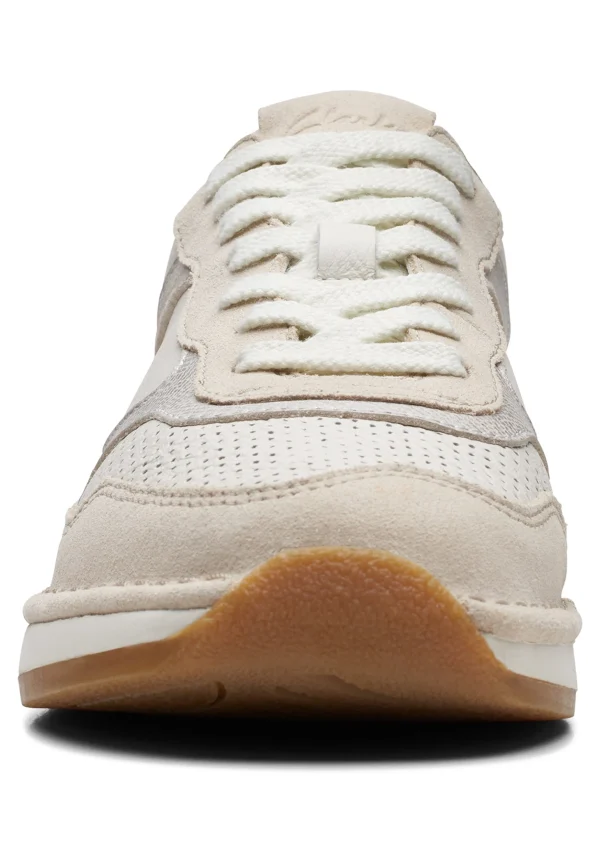 Clarks Craftrun Tor. – D – Baskets Basses – White nouveau produit 7