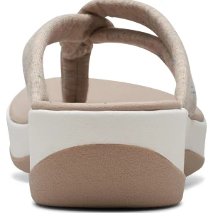 Clarks Arla Kaylie 2-D – Tongs – Beige qualité supérieure 15