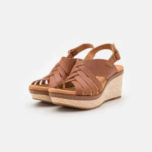 Clarks Elleri Grace – Sandales À Plateforme – Tan mode 12