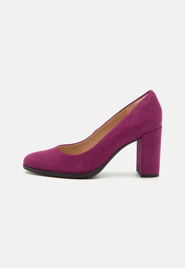 marque pas cher Clarks Freva – Escarpins À Talons Hauts – Purple 3