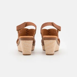 Clarks Elleri Grace – Sandales À Plateforme – Tan mode 14