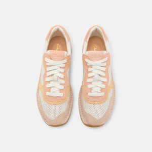 Clarks Craftrun – Baskets Basses – Beige en promotion 18