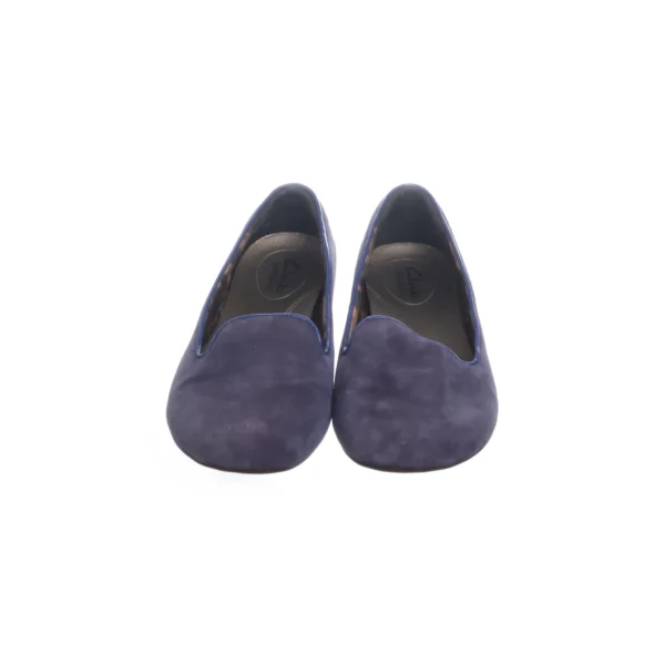 Clarks Ballet Flats Blue SHOES-EU-36 Women guranteed de qualité 3