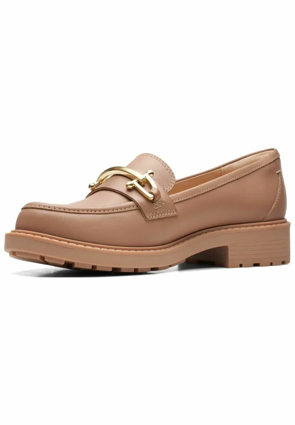 vente en ligne pas cher Clarks Mocassins – Praline Leather 3