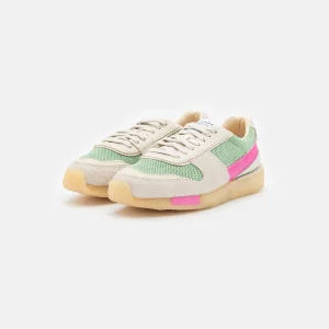 Clarks Originals Torrun – Baskets Basses – Pink/Green Combination le grand escompte 12