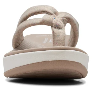 Clarks Arla Kaylie 2-D – Tongs – Beige qualité supérieure 17