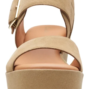 Clarks Kimmeihi Strap-D – Sandales À Plateforme – Beige Satisfait ou Remboursé 17