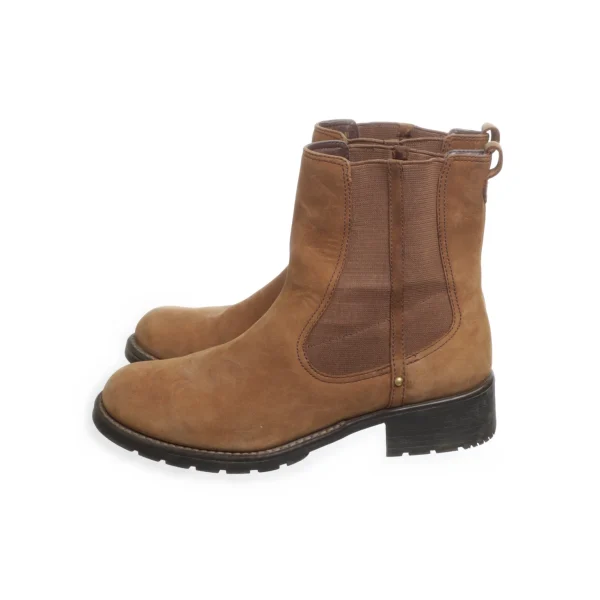 Clarks Chelsea Boots Brown SHOES-EU-40 Women pas cher en vente 4