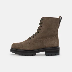 Clarks Orianna Cap – Bottines À Lacets – Dark Olive marque pas cher en ligne 10