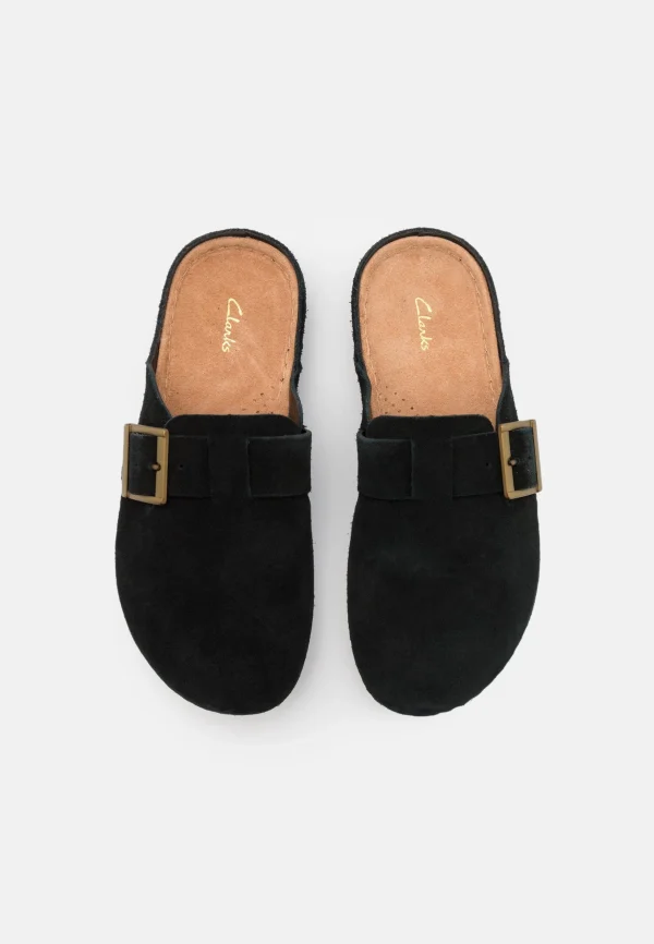 Clarks Brookleigh Mule – Chaussons – Black authentiques 6