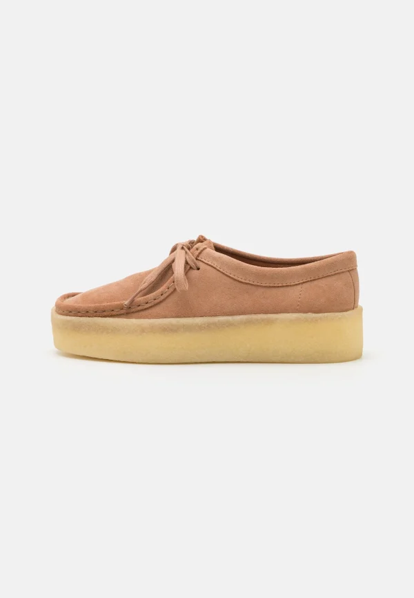 Clarks Originals Wallabee Cup – Chaussures À Lacets – Warm Beige achat pas cher 1