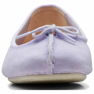 REMISE allant Clarks Ballerines – Lilac Suede 19