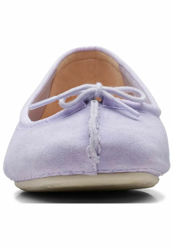 REMISE allant Clarks Ballerines – Lilac Suede 7