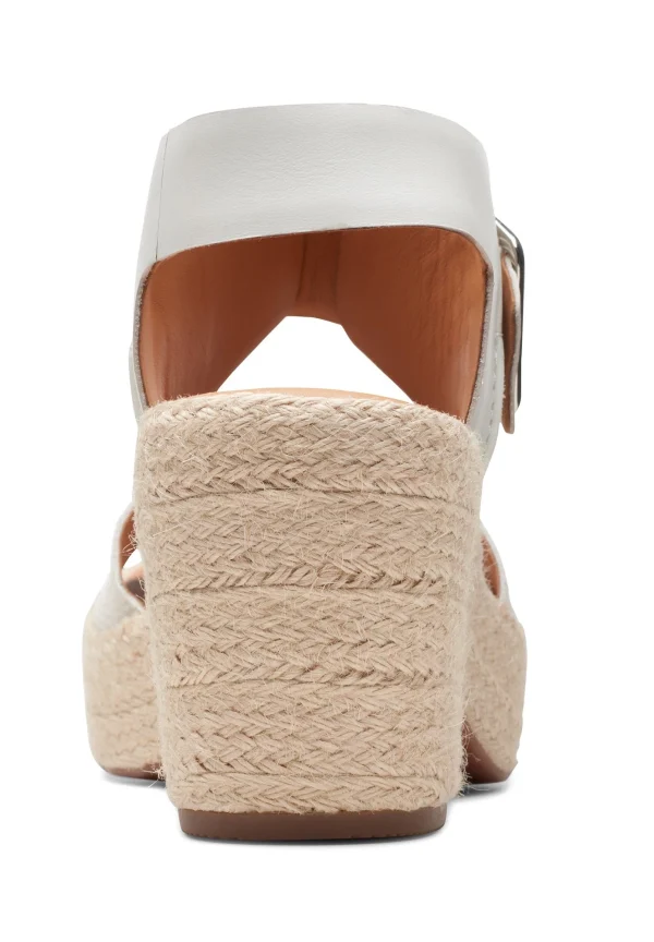 Clarks Kimmeihi Strap D – Sandales À Plateforme – Beige soldes magasin 5