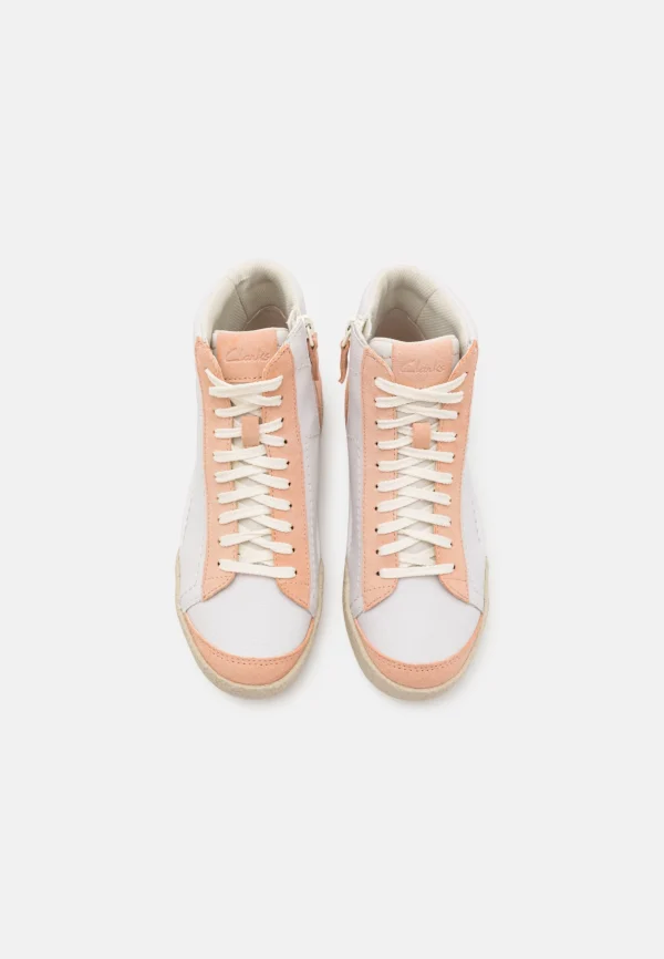 Clarks Craftcup Rise – Baskets Montantes – Pale Peach Boutique 7