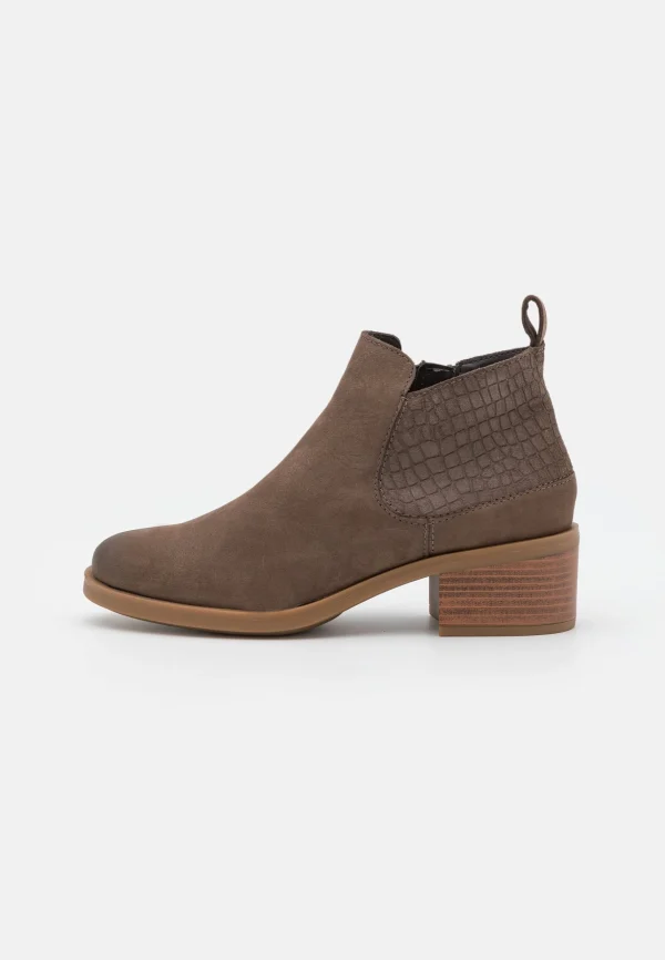 Clarks Memi Zip – Boots À Talons – Taupe Retour gratuit en magasin. 3