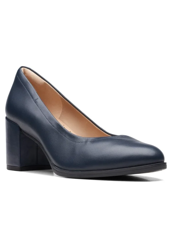 Clarks Freva55 Court – D – Escarpins – Blue remise en ligne 6