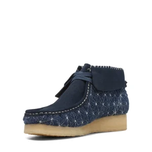 grande popularité Clarks Wallabee D – Boots À Talons – Dark Blue 12