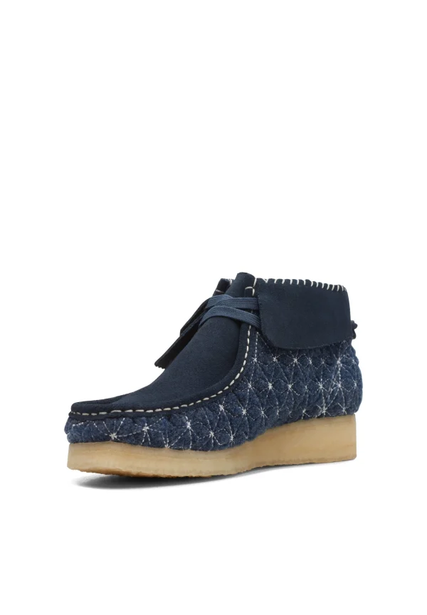 grande popularité Clarks Wallabee D – Boots À Talons – Dark Blue 3