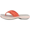 fashioniable Clarks Brinkley Sea – Tongs – Bright Coral (26158581) 20