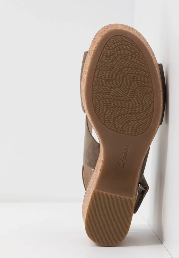 Clarks Maritsa Lara – Sandales À Plateforme – Sage en ligne vente 8