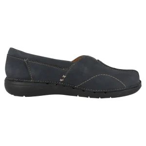 magasin en ligne france Clarks Un Loop Stride – Mocassins – Navy Nubuck 15