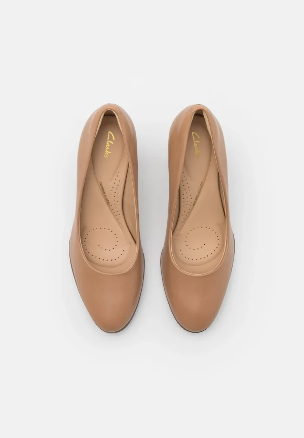 france en ligne Clarks Freva Court – Escarpins – Praline 7