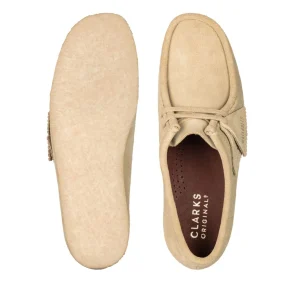 excellents soldes Clarks Originals Wallabee – Derbies – Maple 15