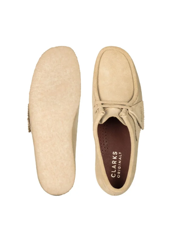 excellents soldes Clarks Originals Wallabee – Derbies – Maple 5