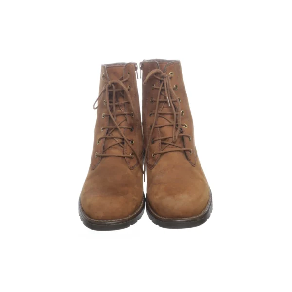 site pas cher Clarks Laced Boots Brown SHOES-EU-39 Women 3