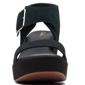 Clarks Kimmeihi Strap D – Sandales À Plateforme – Black Livraison gratuite 17