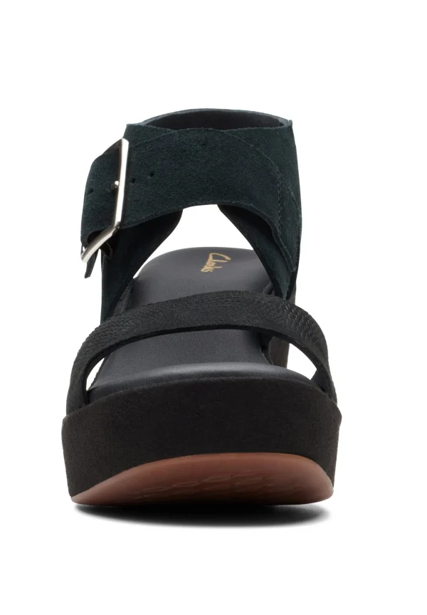 Clarks Kimmeihi Strap D – Sandales À Plateforme – Black Livraison gratuite 6