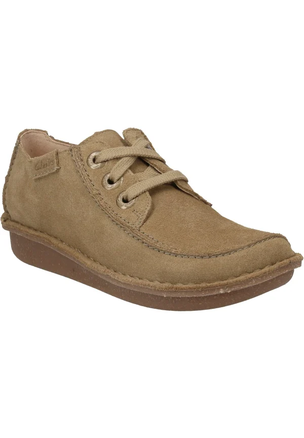 Clarks Funny Dream – Chaussures À Lacets – Beige marques de renommée 3