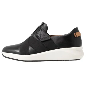 pas cher marque Clarks Un Rio Strap – Mocassins – Black 11