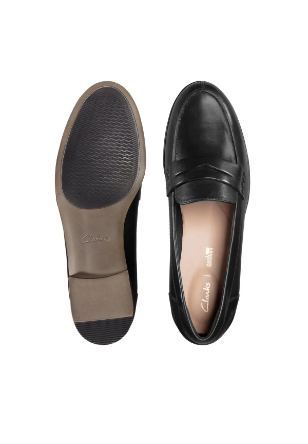 Clarks Mocassins – Black Leather Livraison gratuite 3