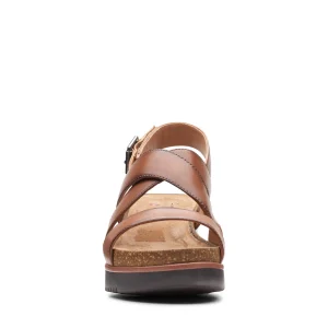 Clarks Sandales À Plateforme – Brown vente luxe pas cher 19