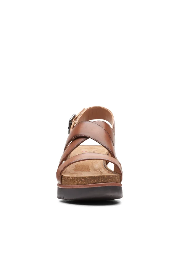 Clarks Sandales À Plateforme – Brown vente luxe pas cher 7