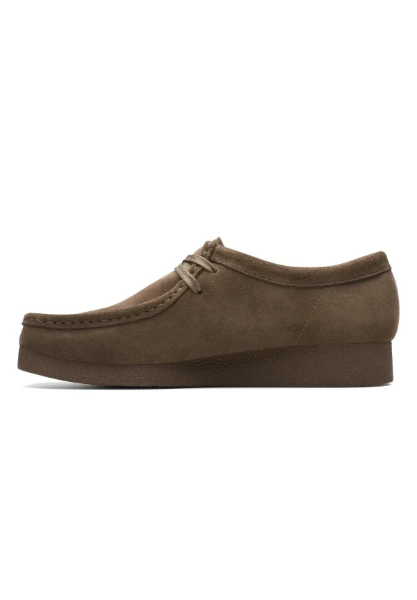 soldes en ligne Clarks Wallabeeevosh – D – Chaussures À Lacets – Olive Suede 7