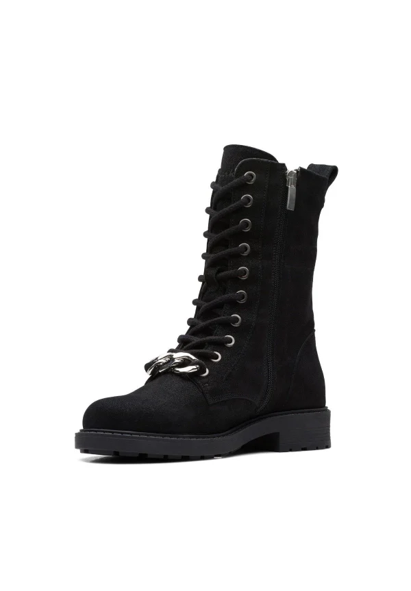 Clarks Bottines À Lacets – Black Acheter 3