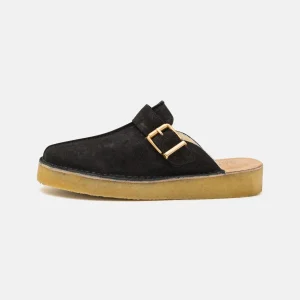 ﻿soldes Clarks Originals Trek Mule – Mules – Black 10